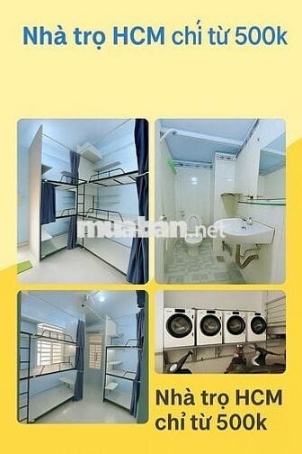🏠 Ký Túc Xá Giá Rẻ Quận 10 - uy tính, bao điện nước có khắp HCM