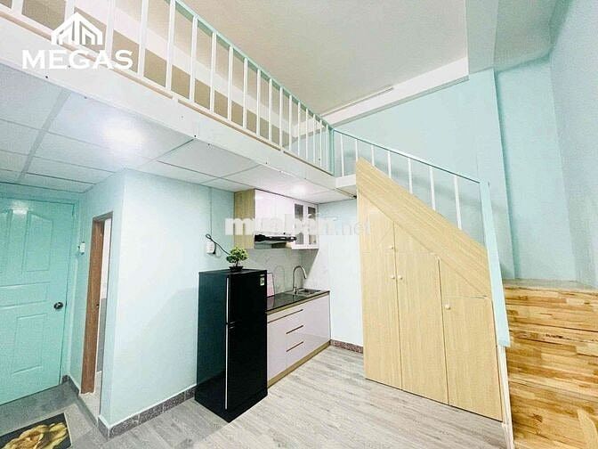 Cho Thuê Căn Hộ Gác _ Trang Bị Nội Thất Tiện Nghi Ngay KHXH-NV Q1