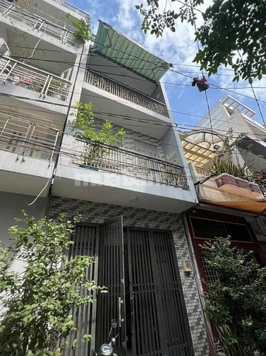 Bán nhà 4 tấm 2MT hẻm 8m xe tải thông đường Minh Phụng Quận 11 