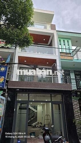 💥Cho thuê nhà 1trệt 3lầu 5pn 5wc 1bếp DT 4,5x20 nhà Mới xây