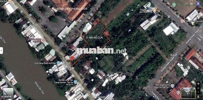 Cần bán 2.466 m2 đất trung tâm huyện Phong Điền