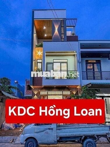 NHÀ 2 LẦU + FUL NỘI THẤT CAO CẤP - KDC HỒNG LOAN