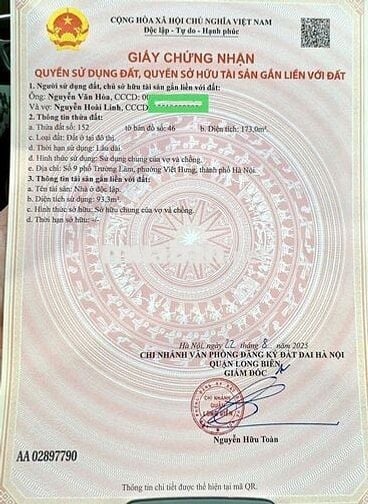 ĐẤT ĐẸP- GIÁ TỐT - BÁN ĐẤT MẶT PHỐ TRƯỜNG LÂM,Quận LONG BIÊN,tp HÀ NỘI