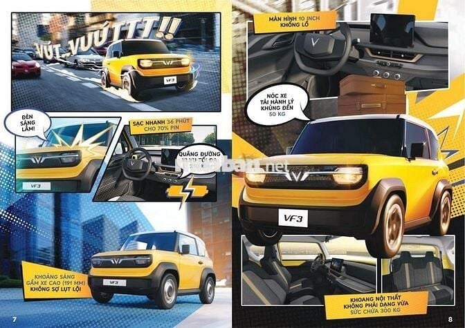 VINFAST VF3 TRẢ TRƯỚC 87 TR TẶNG 2 NĂM BH