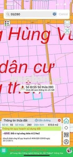 🌳 BÁN NHÀ VƯỜN 613M² – VĨNH THANH, NHƠN TRẠCH – GIÁ CHỈ 1 TỶ 600 TRIỆU