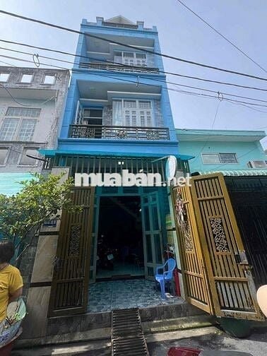 NGỢP BANK NHÀ 4 TẦNG BTCT THỚI AN 20 HẺM XE HƠI VÀO NHÀ SÁT MẶT TIỀN
