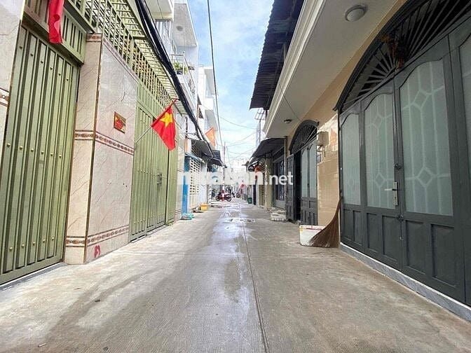 HẺM XE HƠI Huỳnh Văn Nghệ -Phan Huy Ích - ĐÚC BTCT TRỆT 1 LẦU