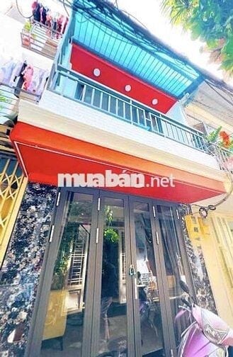 3,65 tỷ- Bán nhà 2 tầng Tân Bình,  24m2- 2 pn- sổ hồng riêng, hẻm 3m