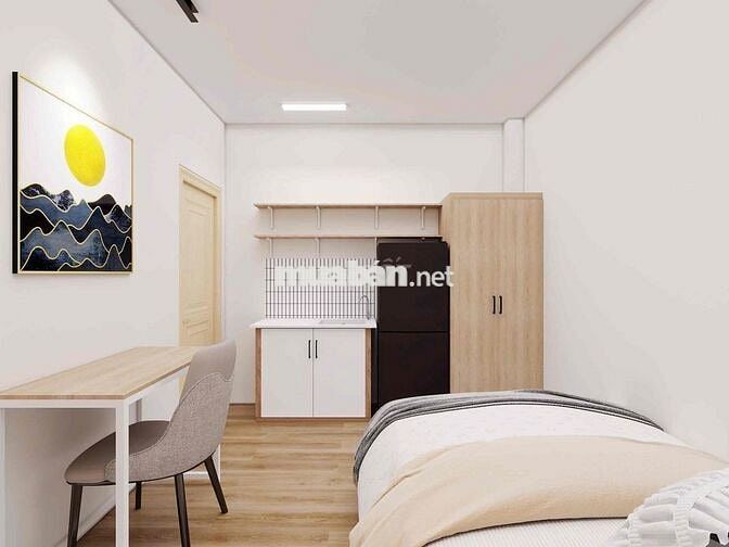 Phòng trọ full nội thất mới xây ngay Điện Biên Phủ - Gần cầu Sài Gòn