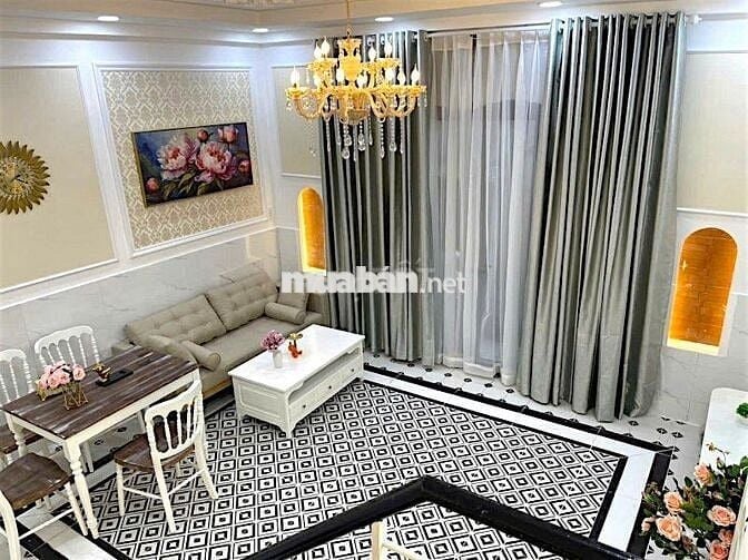 XÔ VIẾT NGHỆ TĨNH-GIÁP Q1-43M2-2T-NGANG 5 NỞ HẬU 9.5M-3PN-3WC.CHỈ 4TY6