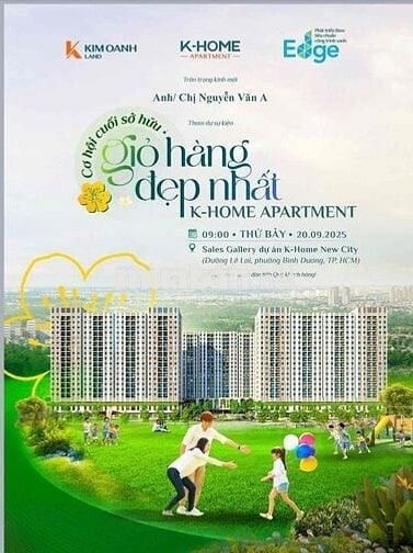 K-Home New City – Không gian sống chuẩn Singapore giữa lòng Bình Dương