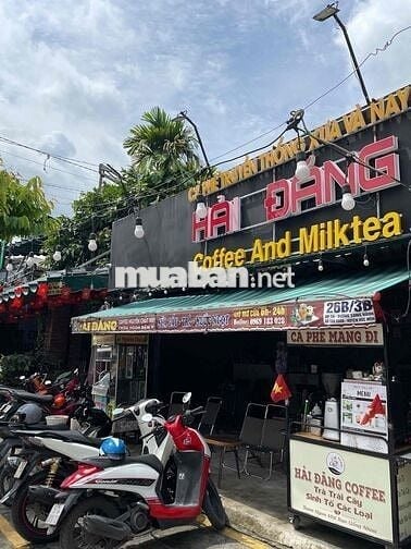 CẦN SANG GẤP QUÁN CÀ PHÊ 9m MẶT TIỀN ĐƯỜNG SONG HÀNH