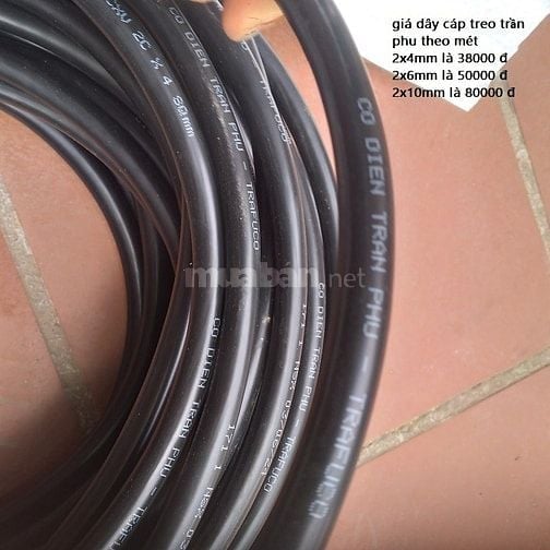 bán dây cáp điện treo trần phú