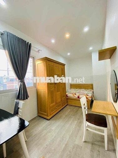 Cho thuê căn hộ Studio Cửa sổ Q4 gần ĐH Luật, ĐH Nguyễn Tất Thành
