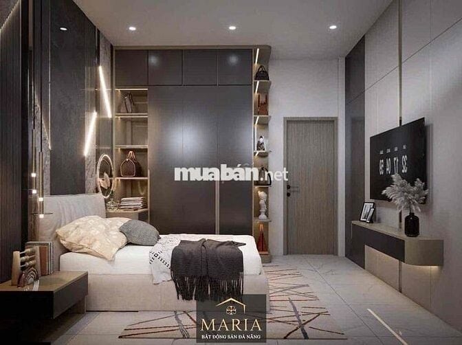 Nhà 2 tầng 2 mê đúc hiện đại kiệt oto