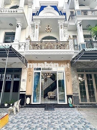 NHÀ ĐẸP KDC CỬU LONG - CÓ PHÒNG NGỦ TRỆT - NỘI THẤT CAO CẤP