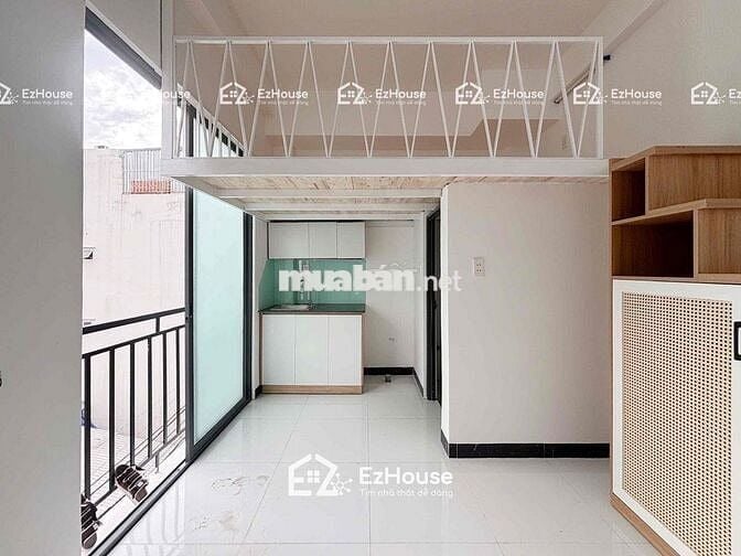 Phòng Duplex ban công 30m2 ngay Nguyễn Oanh