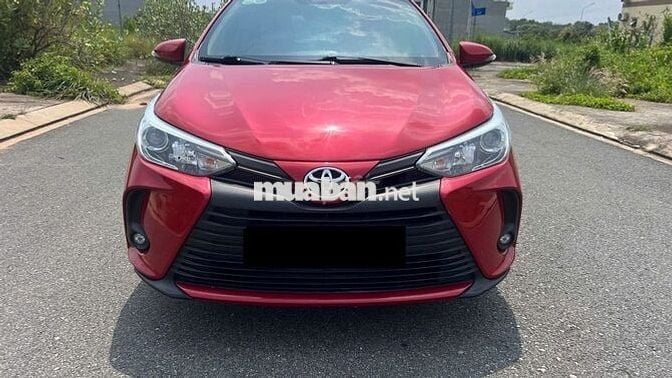 Bán Vios E CVT 2022 màu đỏ xịn