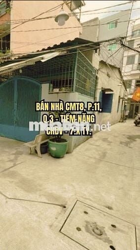 🏠 BÁN NHÀ CMT8, P.11, Q.3 - TIỀM NĂNG CHDV - 7.X TỶ.
