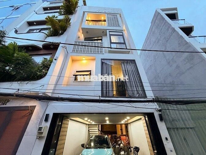 HXH DƯƠNG QUẢNG HÀM P6 GÒ VẤP - 54m2 (4.1 x 13.5) 5 Tầng - GARAGE Ô TÔ