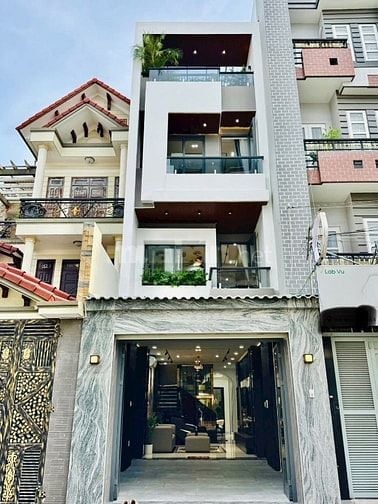 1 căn duy nhất ở Bà Hom, SHR, 1 trệt 3 lầu ST, hẻm 6m, full nội thất