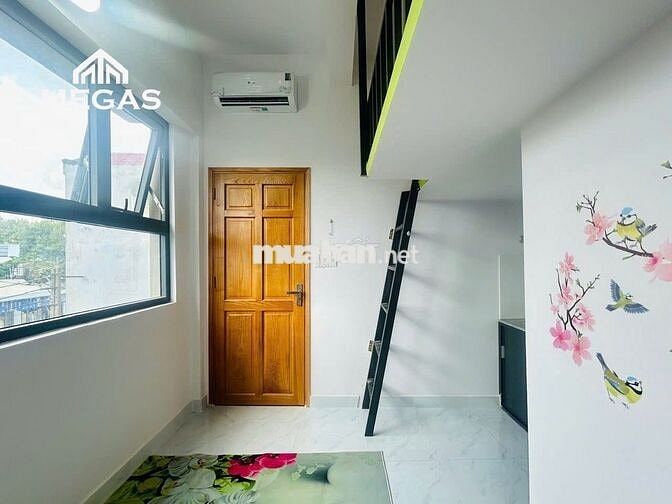 Phòng gác, cửa sổ thoáng, diện tích 25m2- ngay đường Hoàng Diệu 2