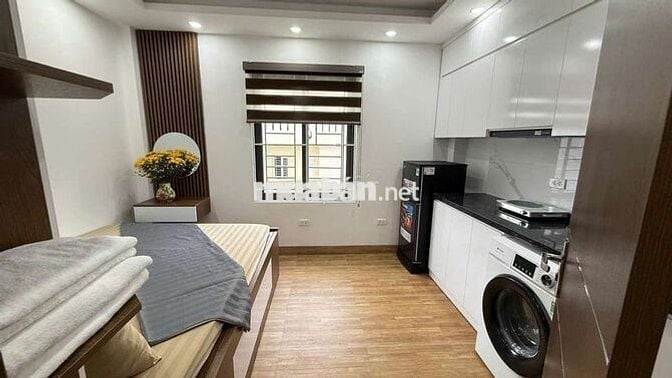 Cho thuê CCMN 25m2 Full đồ. Máy giặt, cửa sổ thoáng tại Thành Công