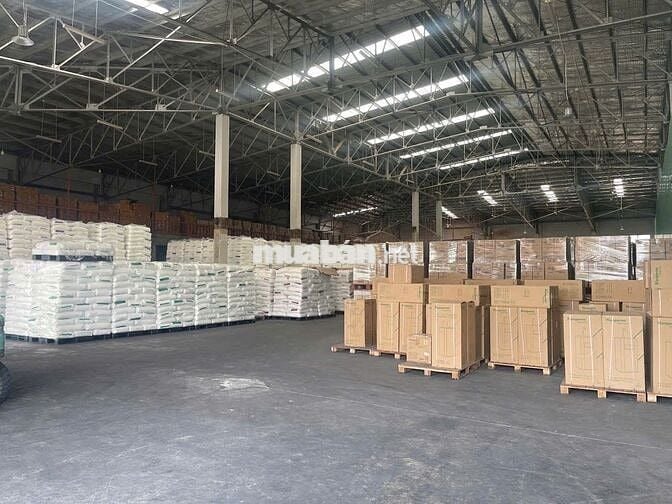 Cho thuê kho xưởng 3733m² mặt tiền Quốc lộ 1A,Xe cont 24/24,PCCC chuẩn