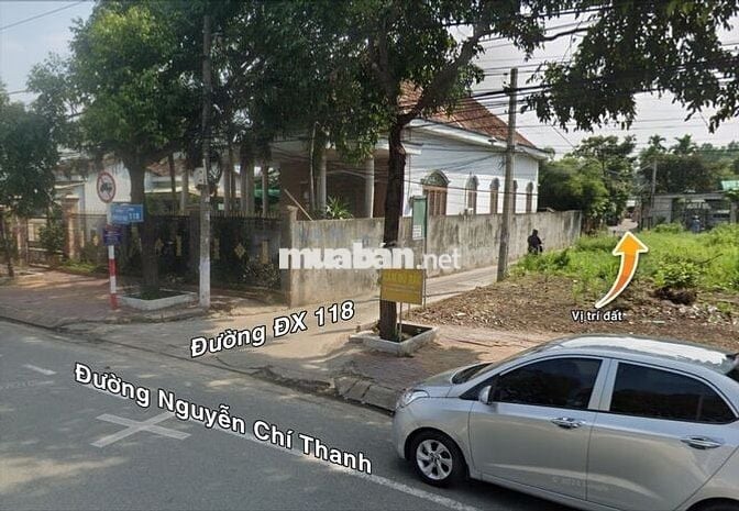 Bán đất thổ cư 121m2 Đường ĐX-118, Phường Tân An, TP Thủ Dầu Một.