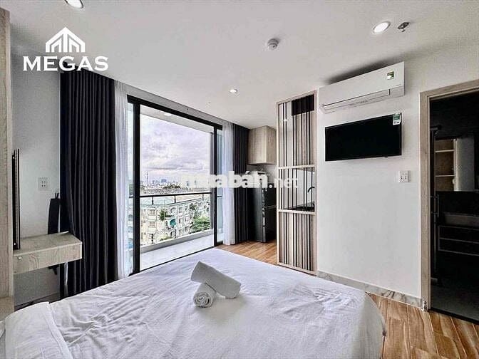 CHUNG CƯ MINI CHO THUÊ, BANCONG LỚN, SẴN NỘI THẤT _ CƯ XÁ BẮC HẢI