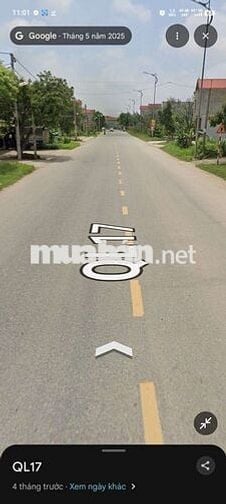 CC CẦN BÁN LÔ THỔ CƯ MẶT QL17 ĐOẠN XUÂN LAI, GIA BÌNH, BẮC NINH