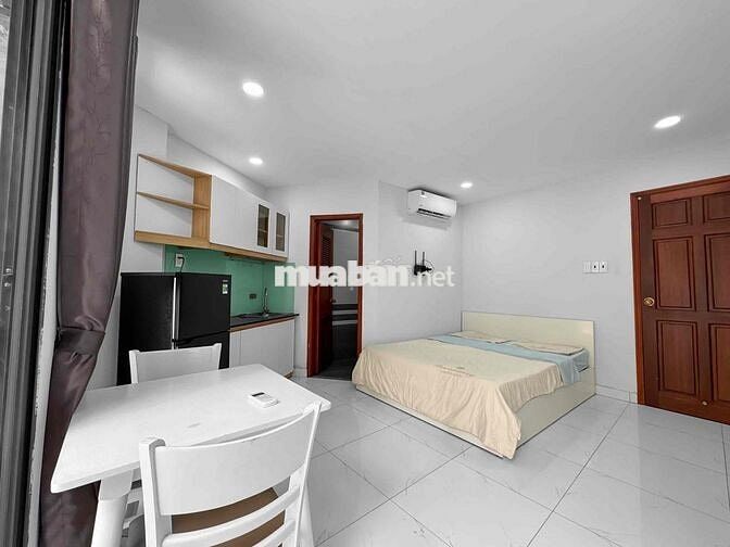 Căn hộ Studio ban công tại Trần Huy Liệu, PN. Giáp Q1,3,10; sân bay