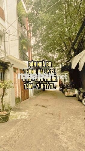 🏠 BÁN NHÀ BA THÁNG HAI, P.12, Q.10 - CỰC TRUNG TÂM - 7.X TỶ TL.