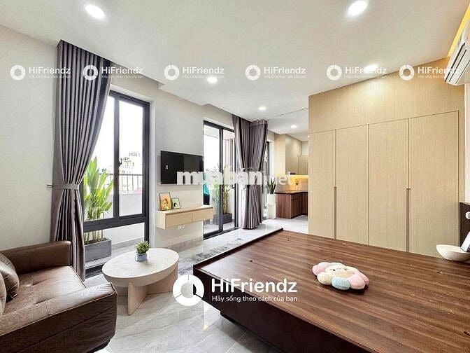 Căn hộ Studio Cao Cấp Tone Gỗ - Full NỘI THẤT - Ngay AEON Tân Phú