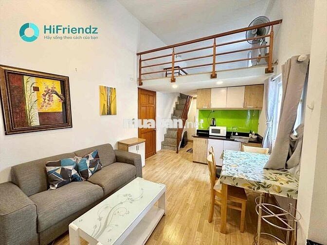 🔥CHO THUÊ CĂN HỘ DUPLEX 50m2 SIÊU TO KHỔNG LỒ GIÁP QUẬN 1