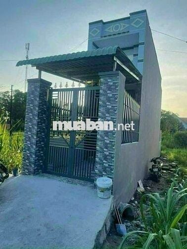 Nhà nhỏ xinh 480tr TL, mặt tiền Bàu Sen, Hòa Khánh Đông, Long An