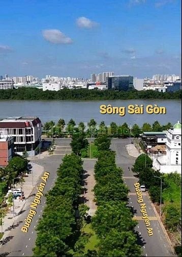Bán đất biệt thự DA Huy Hoàng.Gần sông Sài Gòn.DT 15 x20m(300m2)
