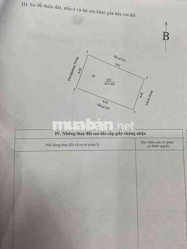 Vũ Tông Phan  Diện tích : 44m, 5 tầng , mặt tiền : 4,42m SIÊU PHẨM MẶT