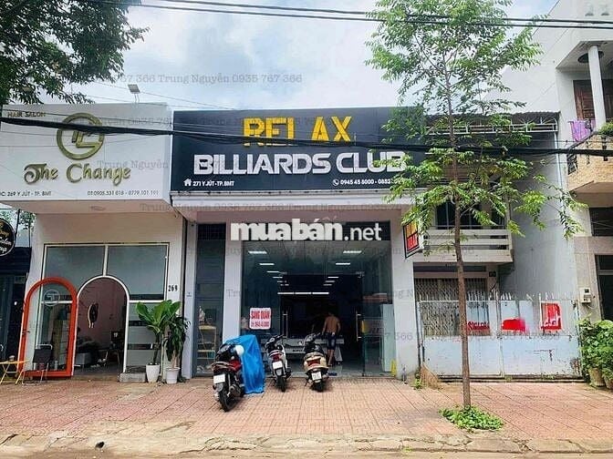 CHO THUÊ NHÀ - MẶT TIỀN ĐƯỜNG Y JUT - OTO ĐỂ THOẢI MÁI 5-10 XE