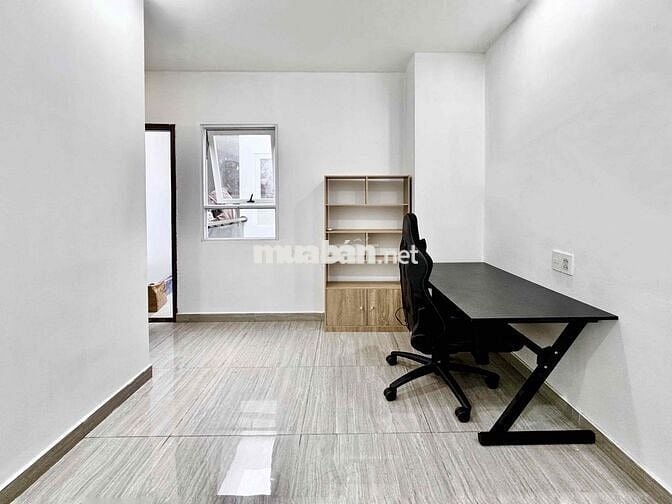 Phòng mới có máy lạnh ,máy giặt sấy ngay HV Cán Bộ , gần HUTECH, UEF