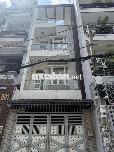 Nhà 100/4b Tạ Uyên Q11 3,5x12m 3L 2pn 3wc 10 triệu
