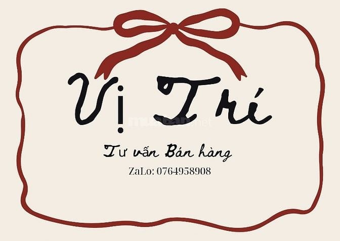 VỊ TRÍ TƯ VẤN BÁN HÀNG PART TIME/ FULL TIME 