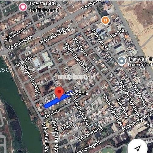 BÁN GẤP ĐẤT BIỂN TÂN TRÀ, CHƯA ĐẾN 40TRIEU/M2