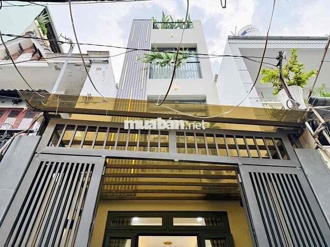 BÁN NHÀ ĐẸP - SÂN THƯỢNG SIÊU TO - 4 LẦU GÒ VẤP - DTSD 170M2 CHỈ5T820