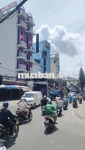 Giá tốt! bán khách sạn 6 tầng mặt tiền đường LÊ VĂN THỌ - P11 chỉ 25ty