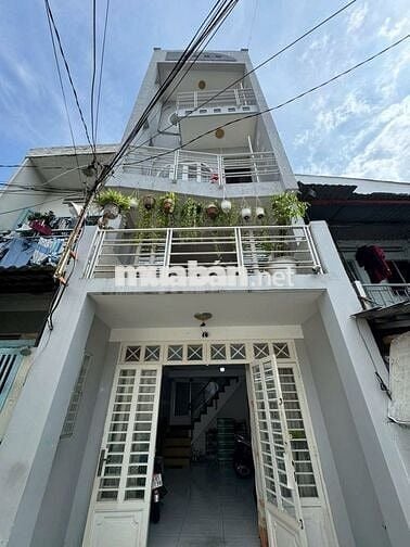 HOÀNG HOA THÁM - 52M2 (4M x 13M) 5 TẦNG BTCT - 4PN - CHỈ 6 TỶ