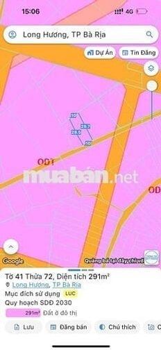 CHÍNH CHỦ CẦN BÁN ĐẤT XÂY NHÀ VƯỜN BIỆT THỰ