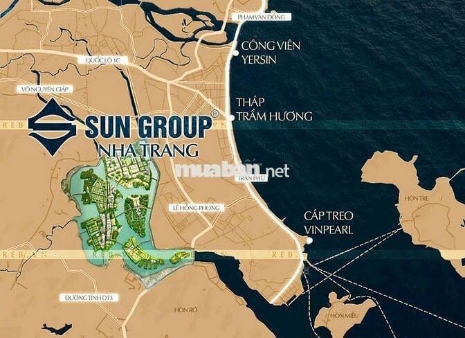 Sun Group Nha Trang siêu đô thị ven biển, làn sóng BĐS mới  Nha Trang