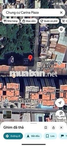 Xuất cảnh cần bán gấp lô đất 2 mặt tiền khu dân cư đông đúc