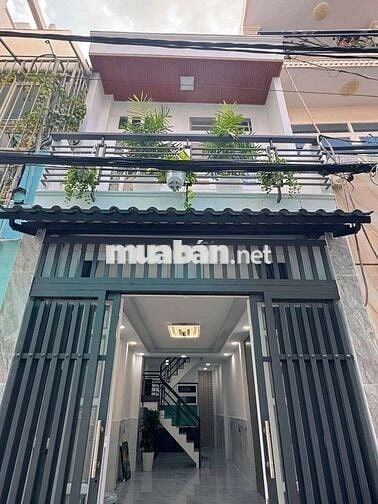 BÁN NHÀ TÂN PHÚ – GIÁ CHỈ 4,38 TỶ – NHÀ MỚI, HẺM 4M, 3PN